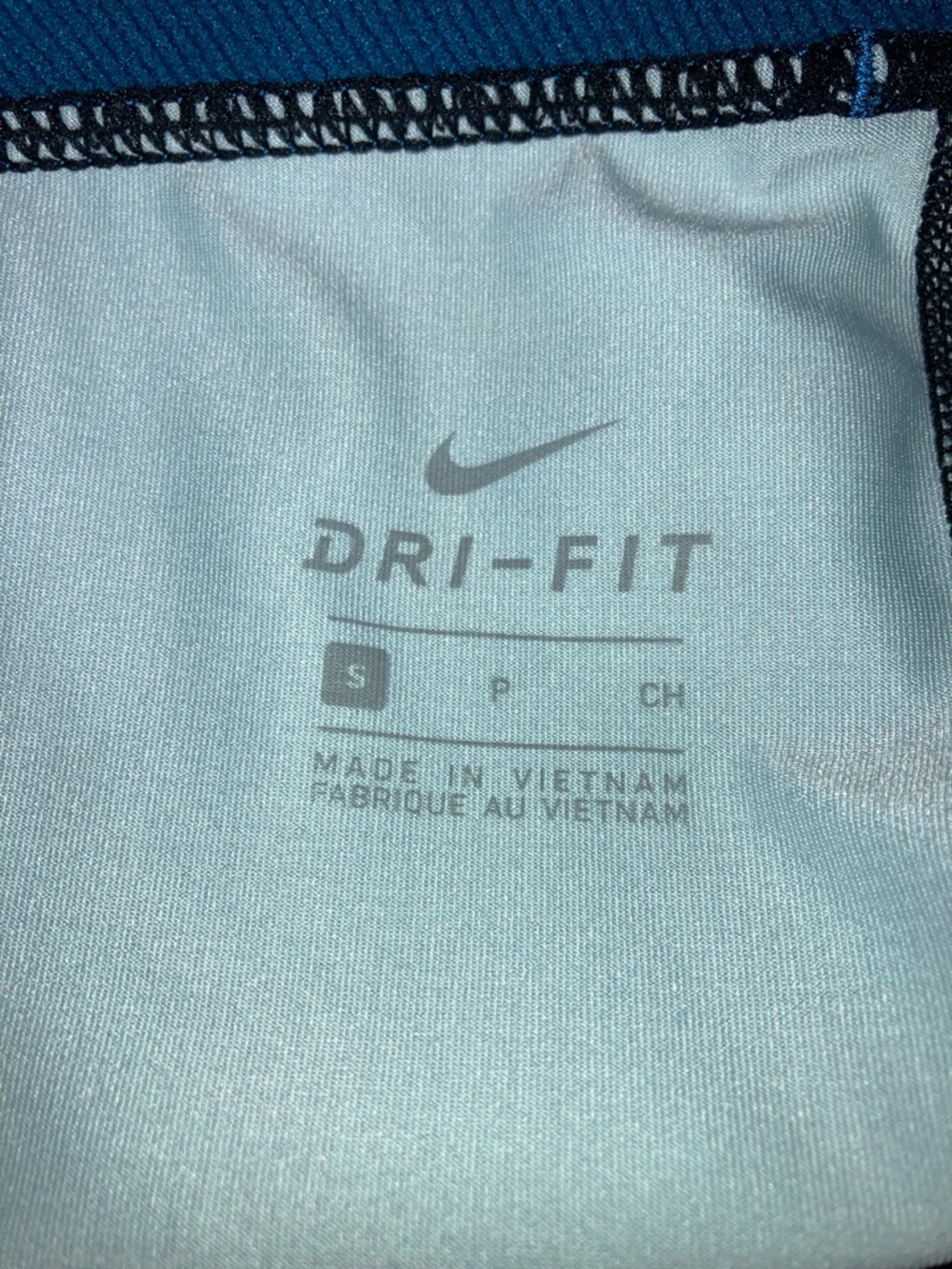 Nike Pro Blue/Green Performance Women’s Shorts size Small - Picture 4 of 6